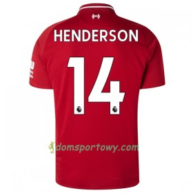 Koszulka Liverpool Henderson 14 Domowe Koszulki Piłkarskie 2018-2019 Krótki Rękaw